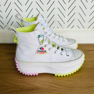 ⭐Converse Run Star Hike Platform Sz 9 Men's Shoes Sneakers White Green A09836C⭐